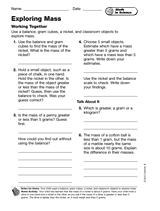 Math in Science: Exploring Mass
