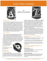 The Z Was Zapped Teacher's Guide